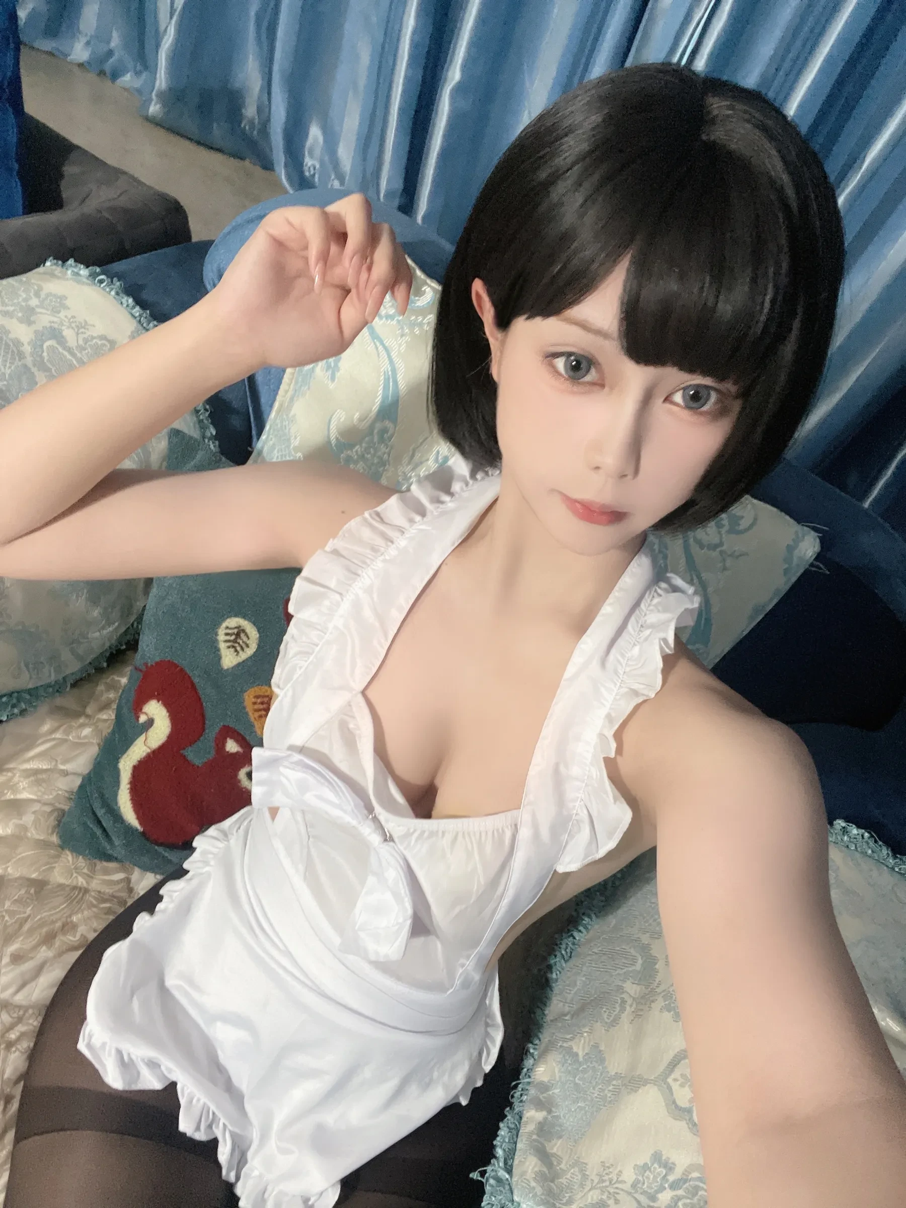 无欲无求的推土君 – 情趣女仆 [15P]