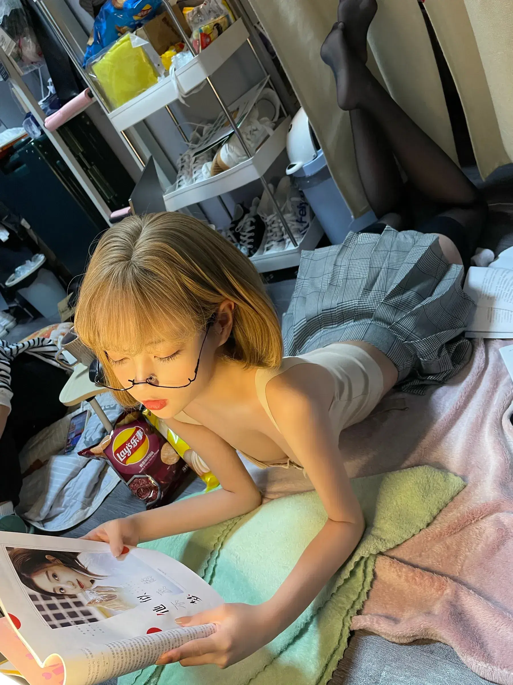 无欲无求的推土君 – 性感学妹 [27P]