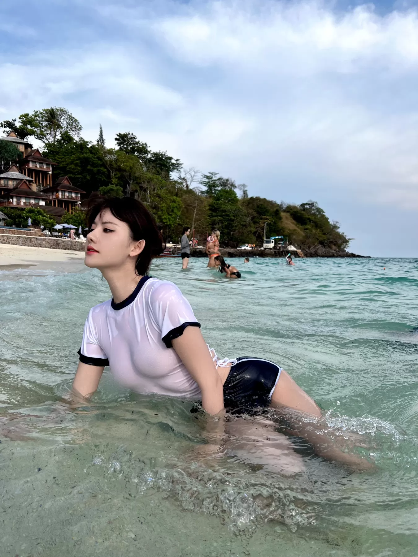 就是阿朱啊 – 海岛透视比基尼 [56P]