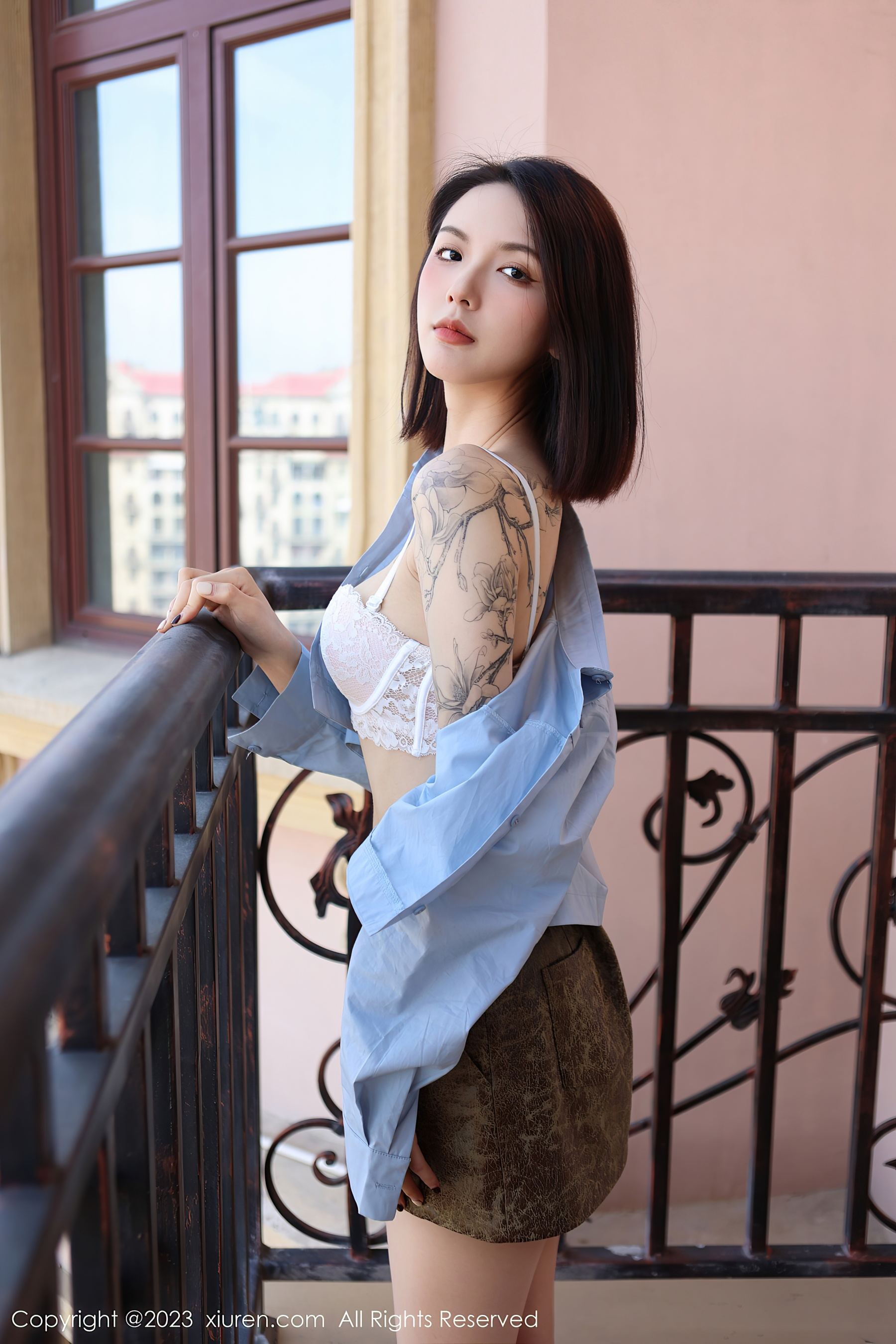 [XiuRen秀人网] No.6661 乔一一 短裙美腿
