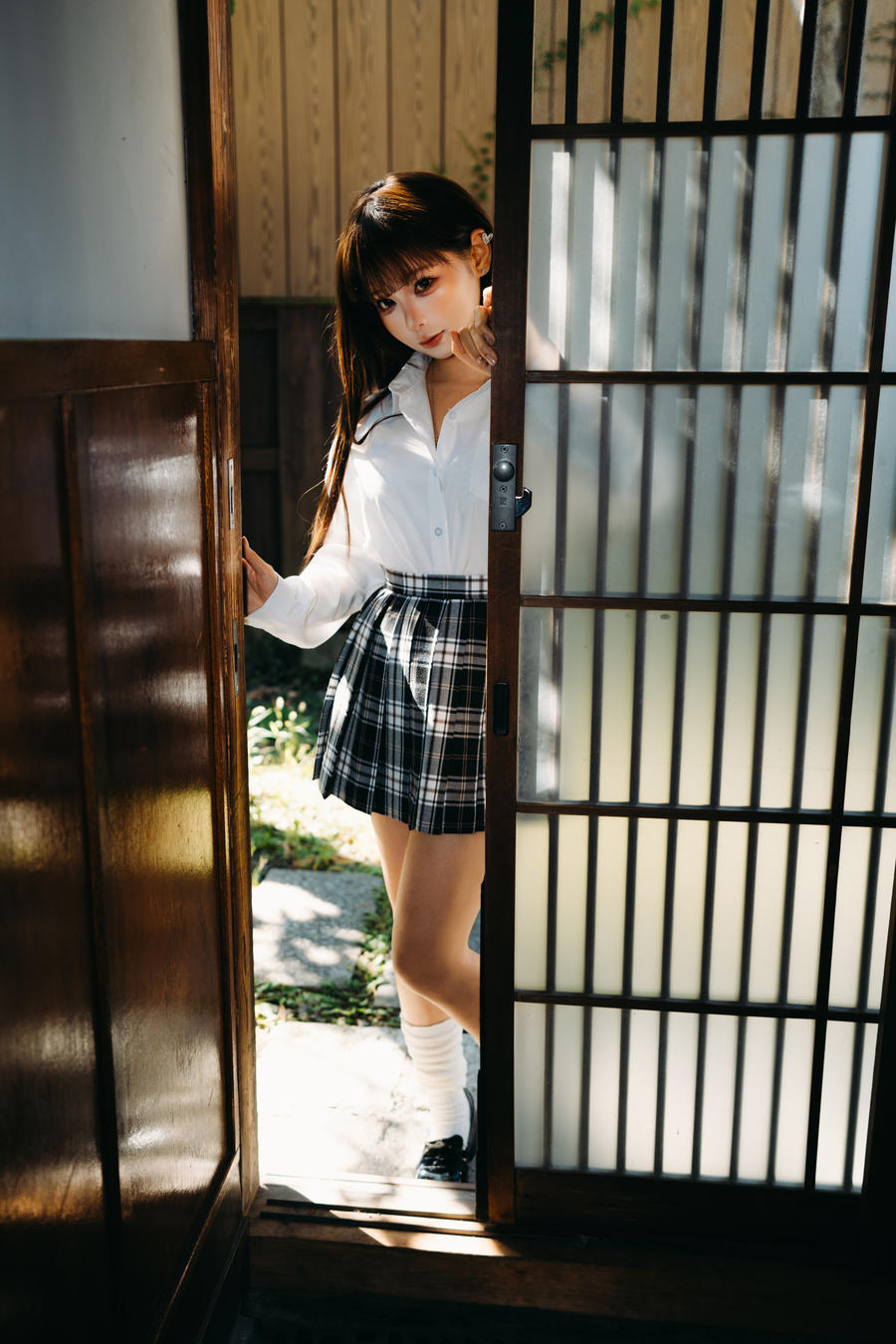 蠢沫沫-No.384 – JK [32P]