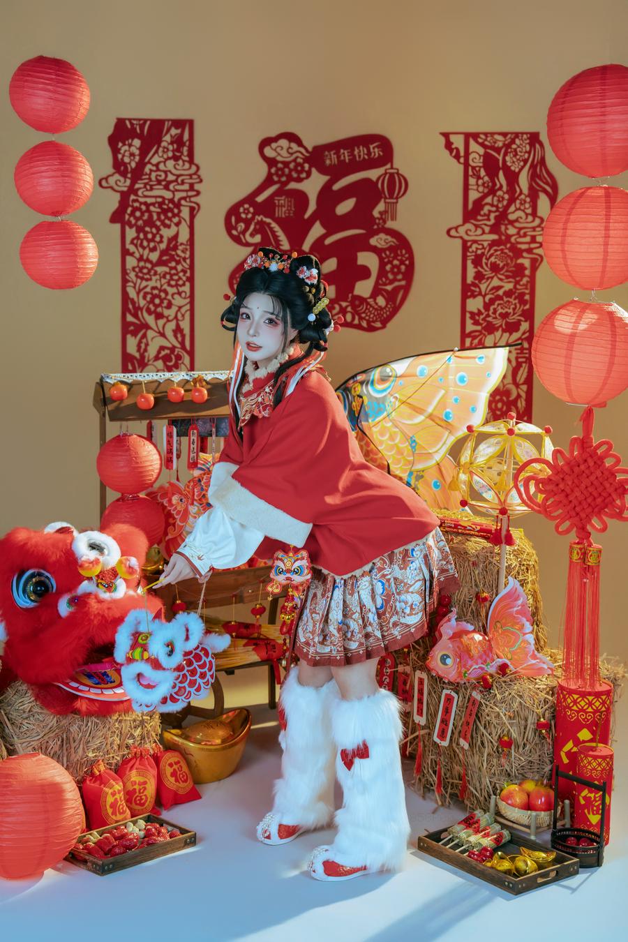 yuuhui玉汇(Kokuhui)-No.146 – 2026新春特辑 醒狮少女 [42P]