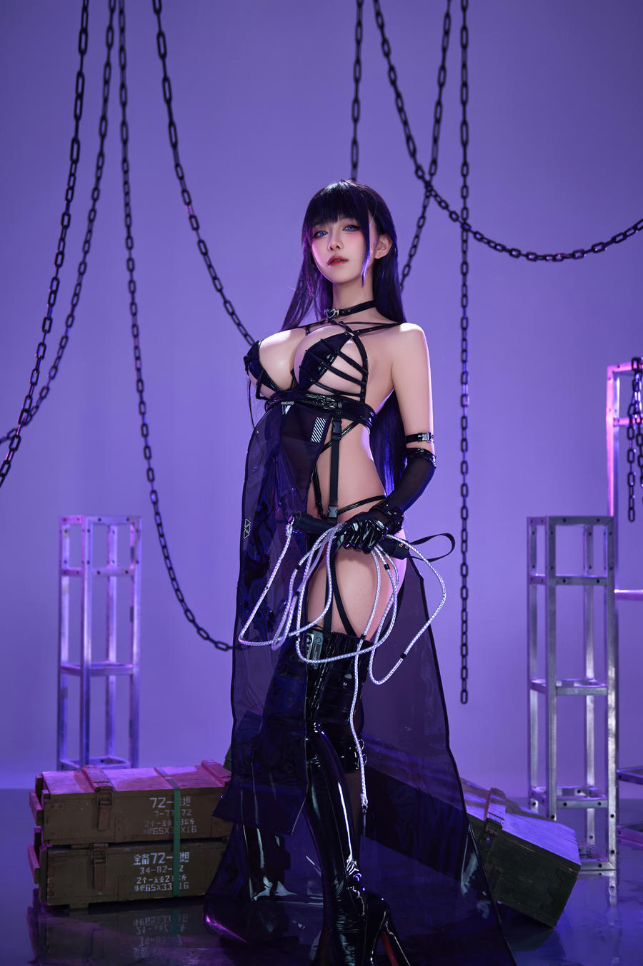 Shika小鹿鹿-No.128 – Nikke胜利女神 米哈拉 [24P]