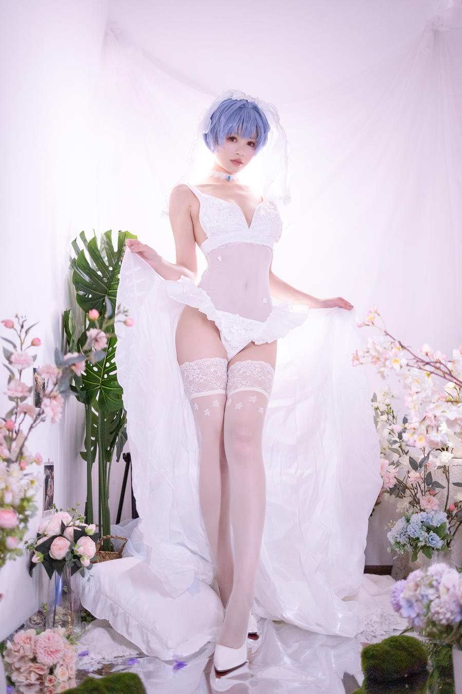 星黛鹿鹿i(千反田鹿子)-No.016 – EVA 绫波丽 花嫁 [52P]