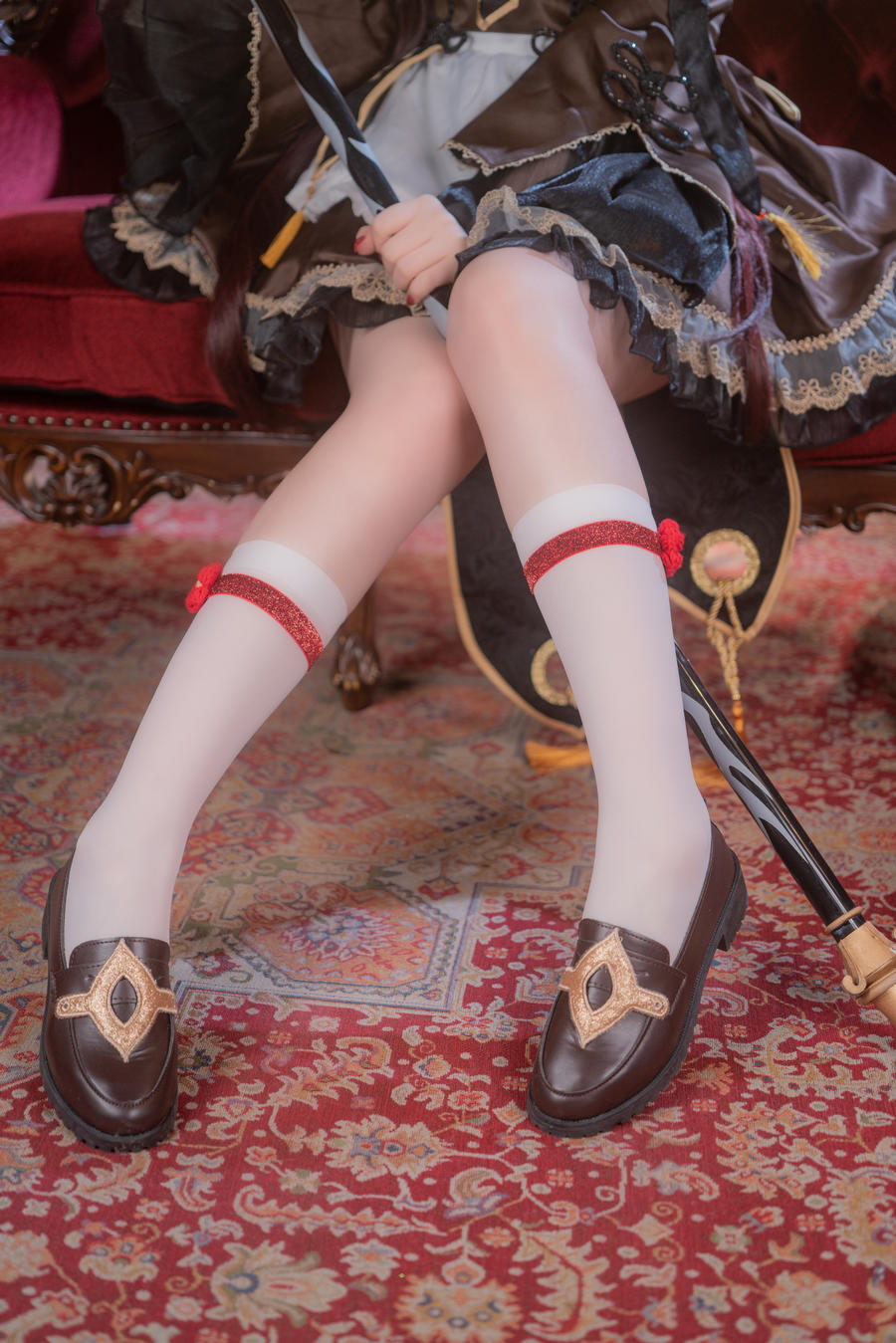 Sayako(さやこ)-No.021 – 原神 胡桃女仆 [33P]