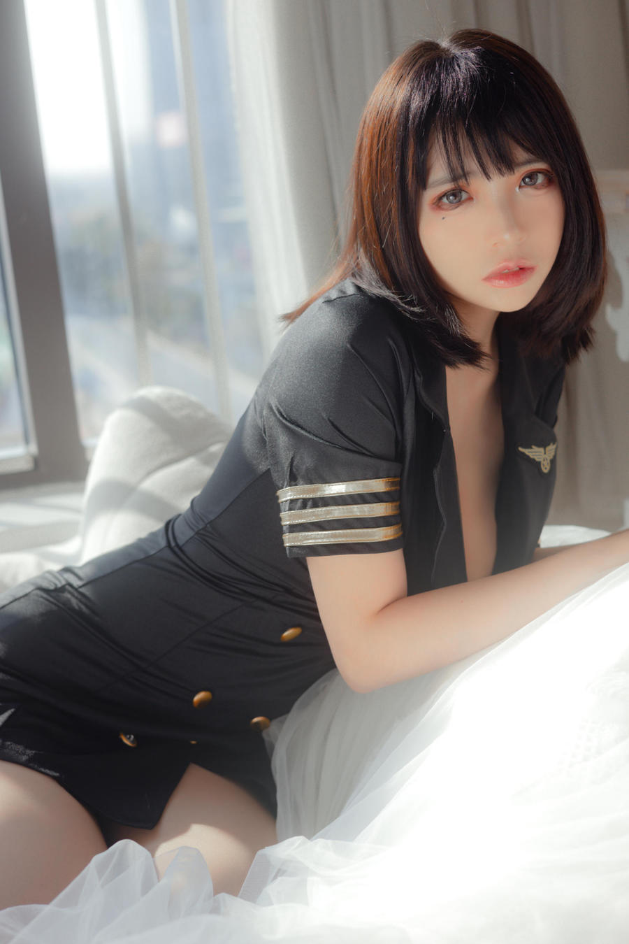疯猫ss-No.162 – 黑色制服 [40P]