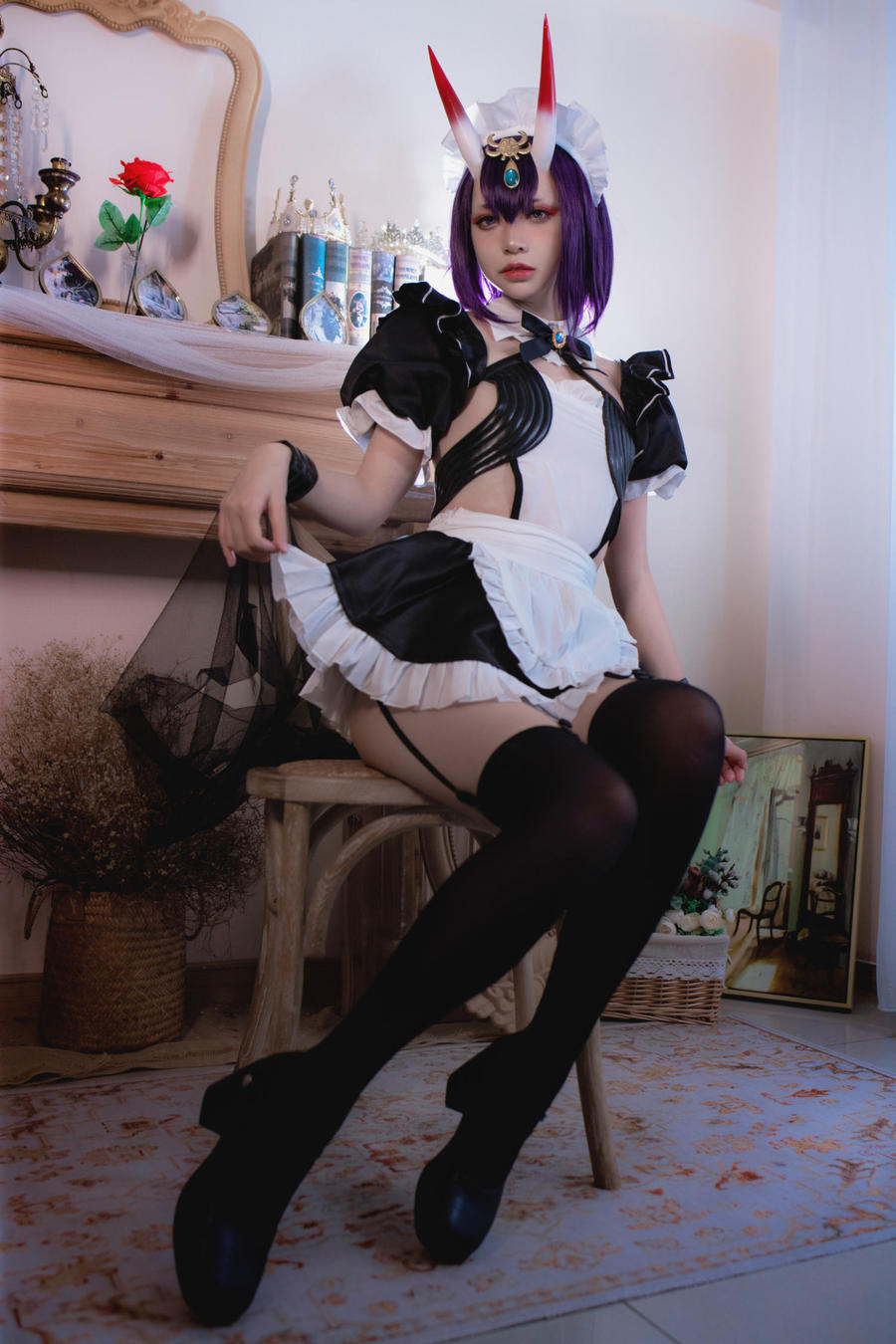 疯猫ss-No.161 – FGO 酒吞童子女仆 [30P]