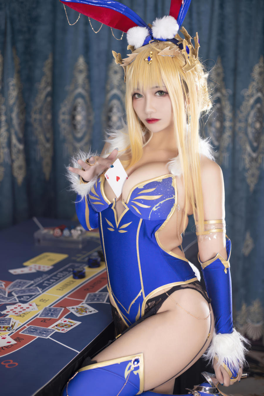 洛璃LoLiSAMA-No.089 – FGO 白枪呆兔女郎 [57P]