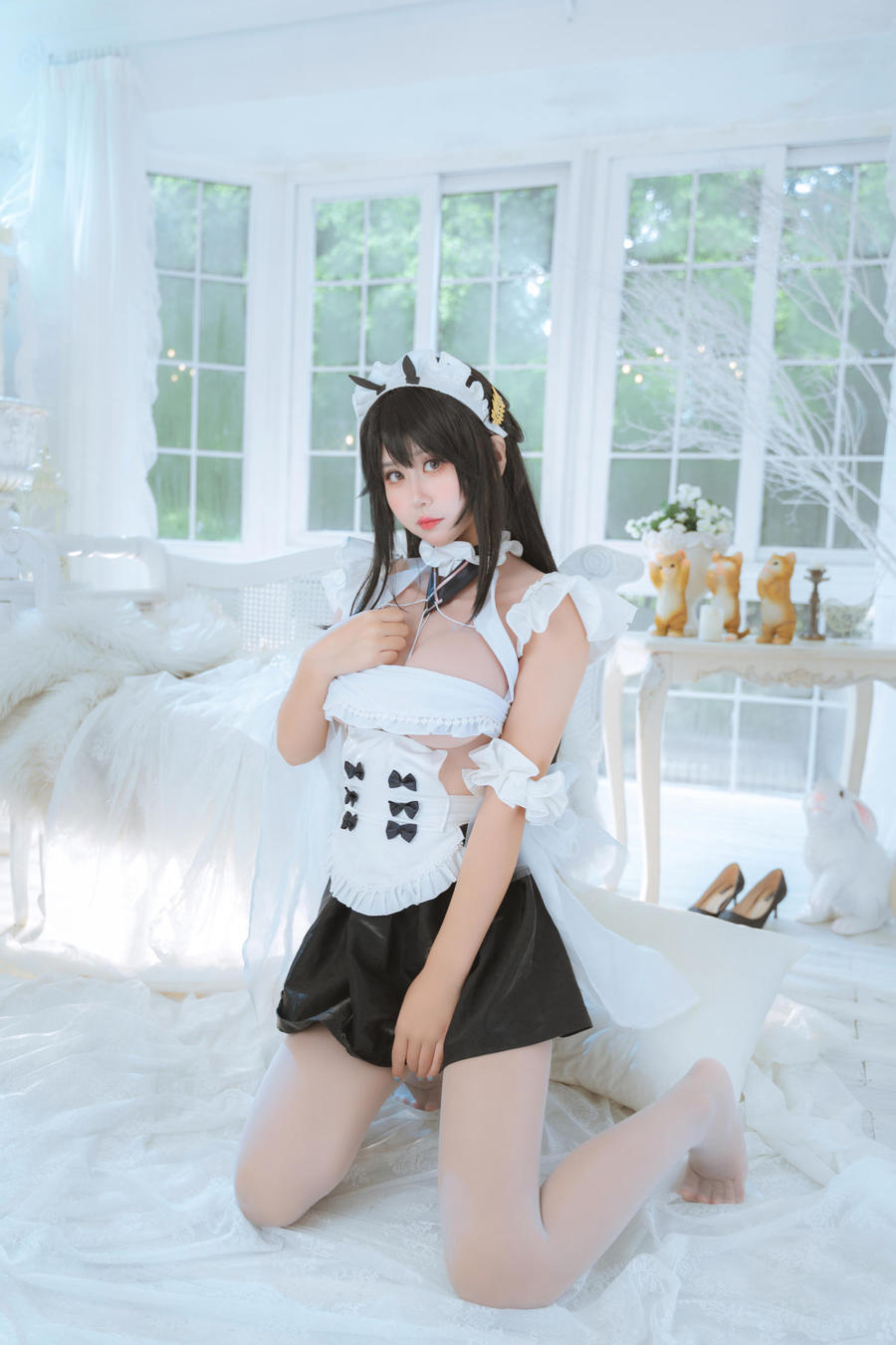 萌芽儿o0-No.061 – 碧蓝航线 不挠 没干劲的女仆小姐 [35P]