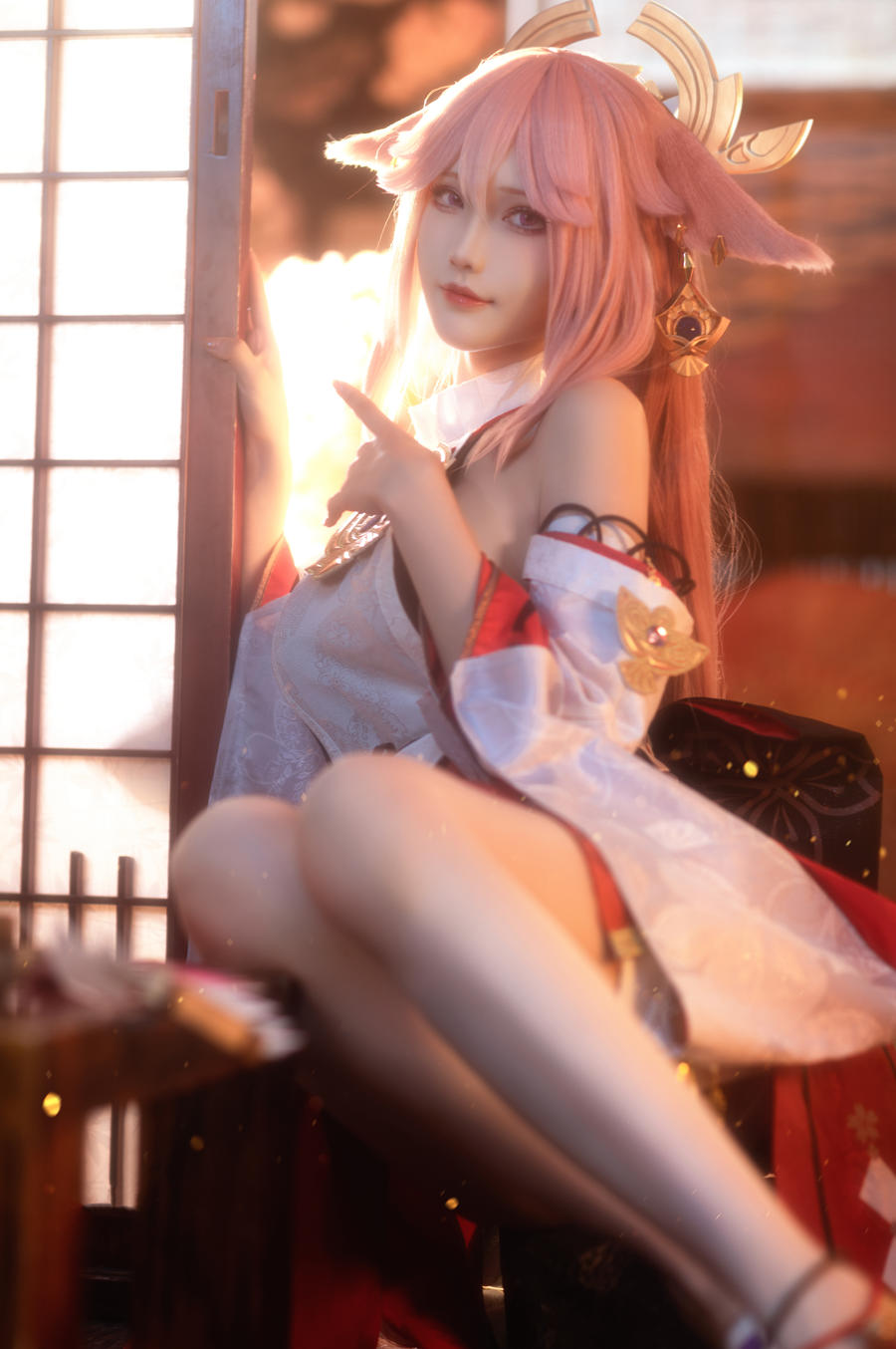 花兮_honoka-No.007 – 原神 八重神子 [11P]