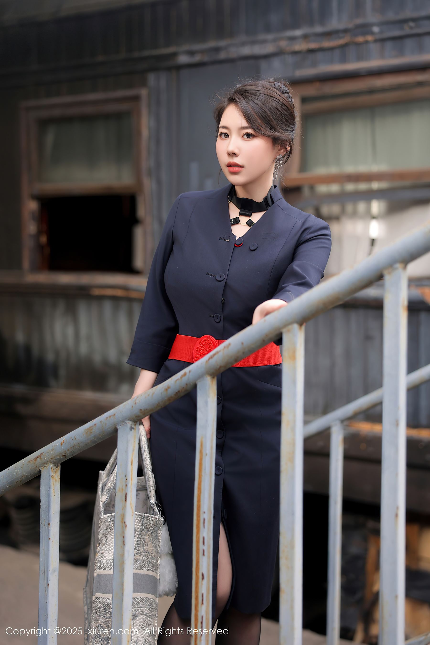 [XiuRen秀人网] No.10155 白茹雪abby 空姐制服