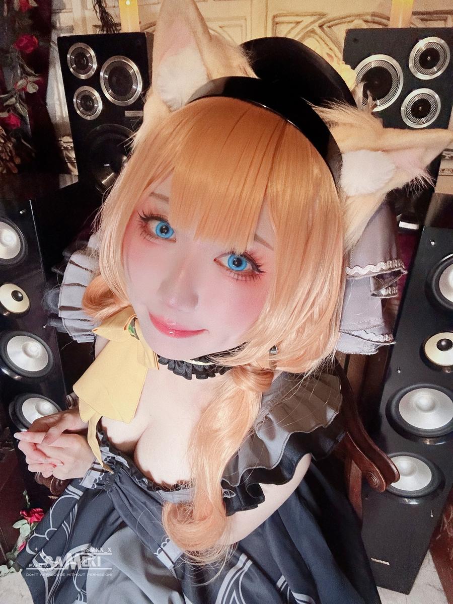sameki-No.018 – 蔚蓝档案 伊落玛丽打歌服 [24P]
