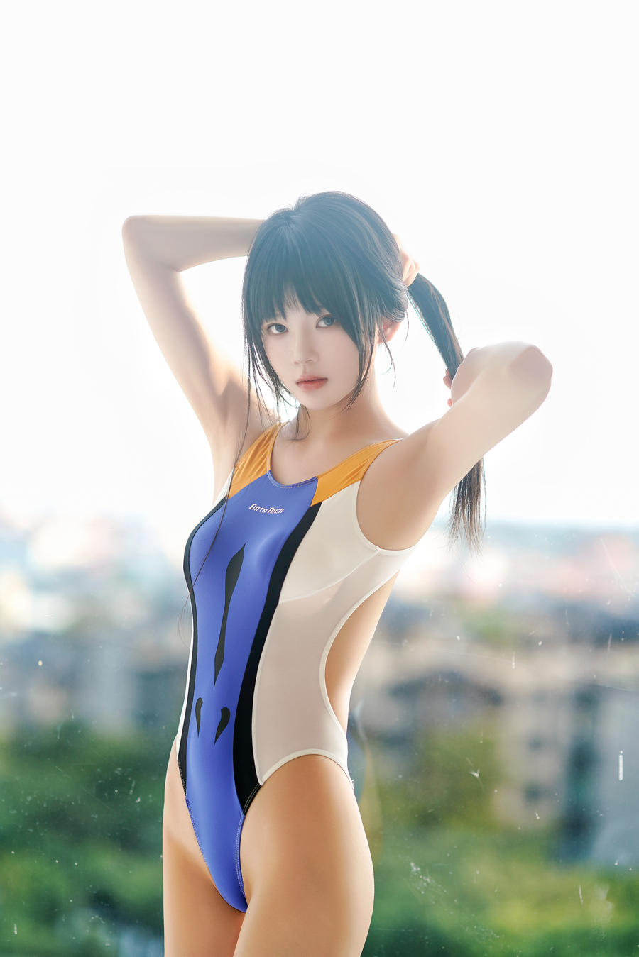 桜桃喵-No.254 – 竞泳 [21P]