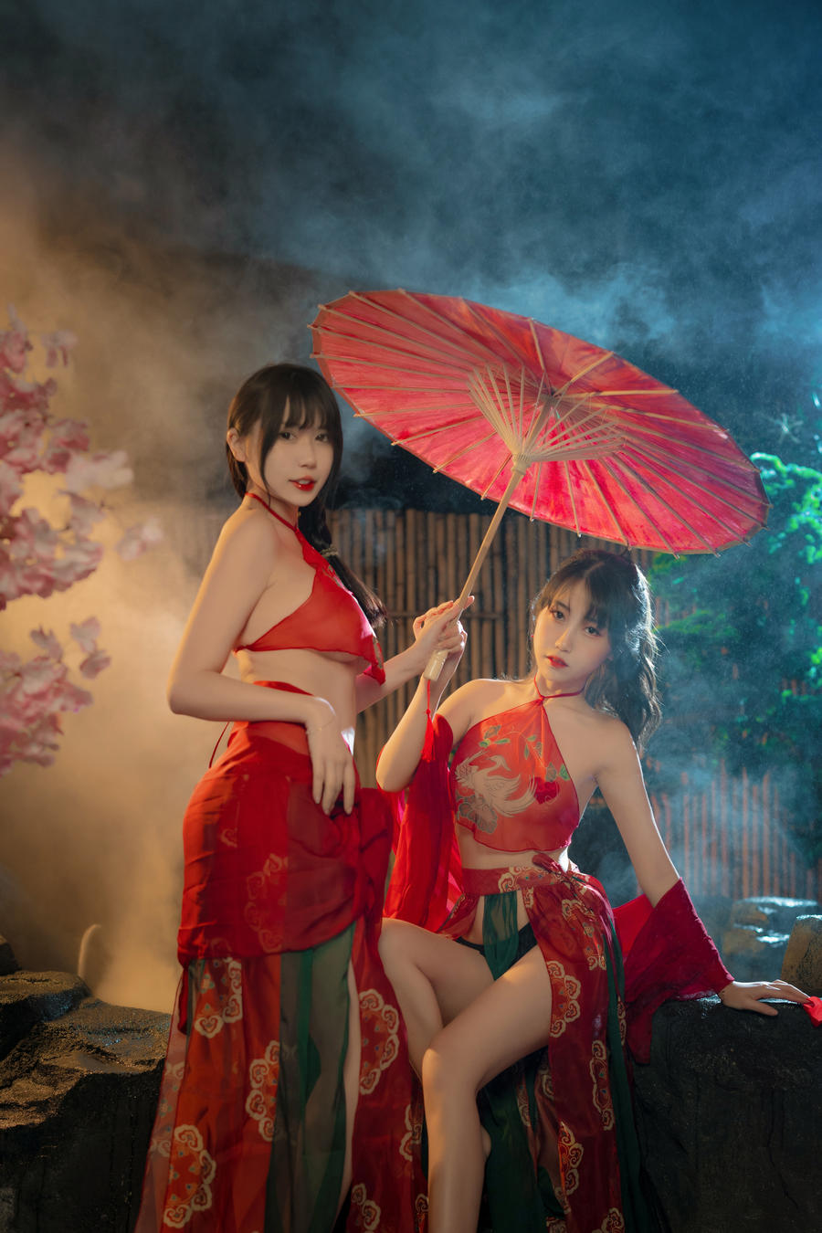 Tina很妖孽呀-No.035 – 古风双人 (&不呆猫) [16P]