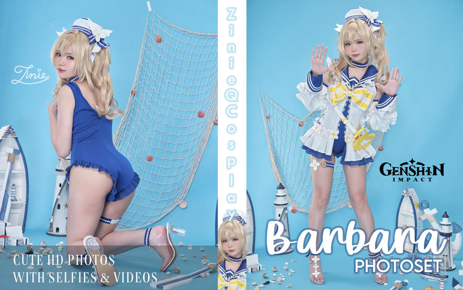 ZinieQ-No.077 – Barbara Swimsuit [28P 2V]