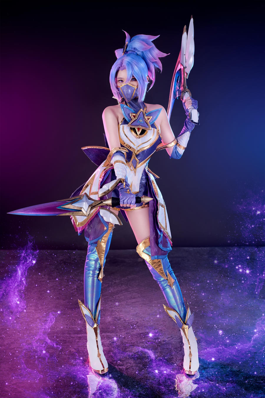 ZinieQ-No.057 – LOL Akali x Kai’Sa Star Guardians (&PingPing) [41P 9V]