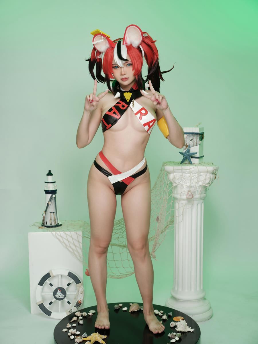 ZinieQ-No.005 – Hakos Baelz Pole Dancing [38P 2V]