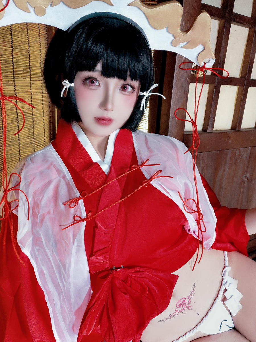椎名莜(日奈娇)-No.183 – 辉夜巫女 [88P]