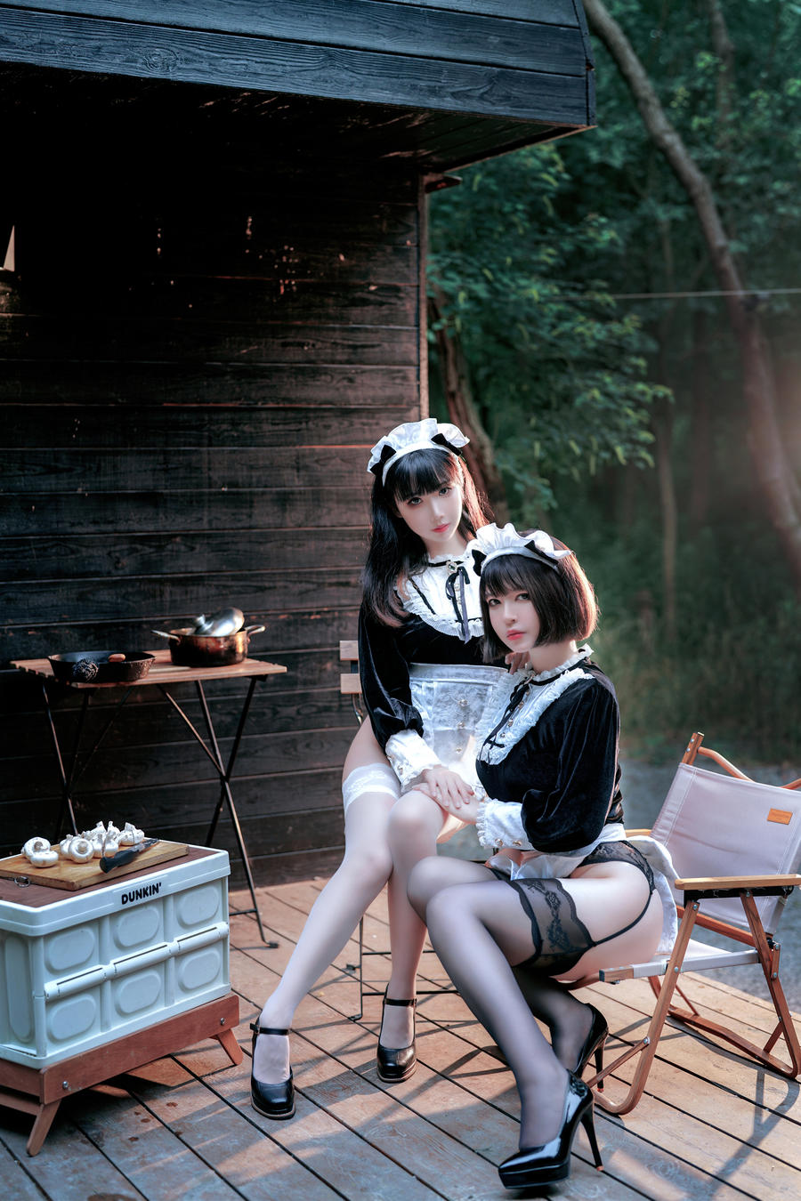 面饼仙儿-No.135 – 女仆姐妹 (&半半子BANBANKO) [74P]