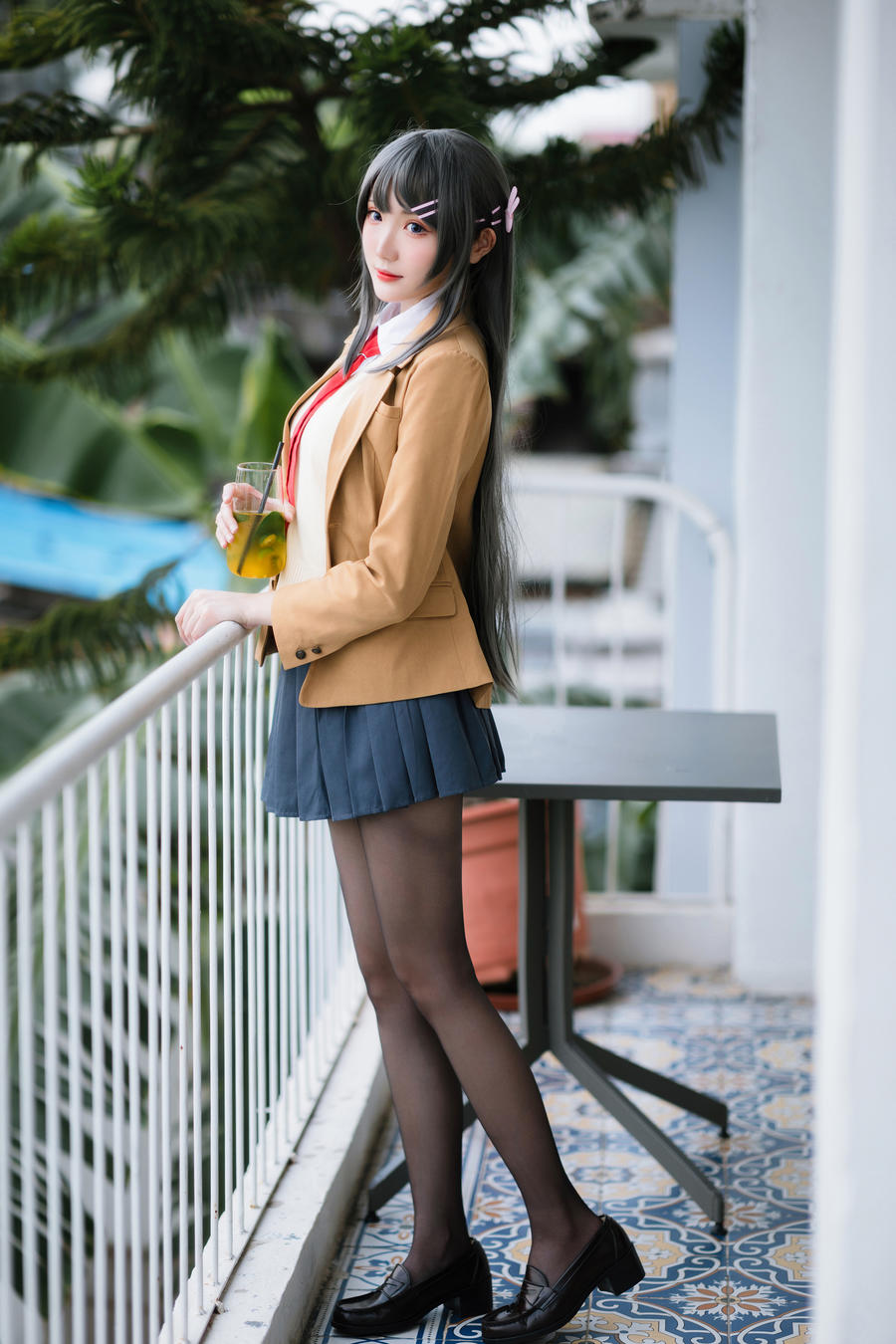 瓜希酱-No.088–樱岛麻衣 校服 [20P]