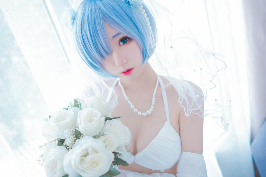猫君君MaoJun-No.024–雷姆 内衣花嫁 [42P]
