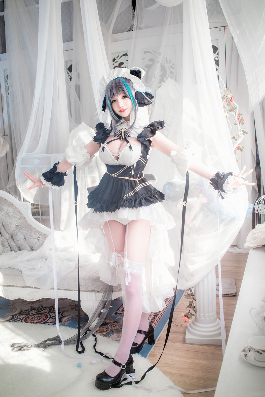 仙九Airi-No.017-柴郡女仆 [20P]