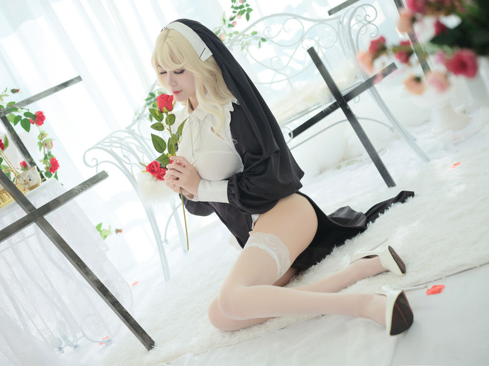 一米八的大梨子-No.015-修女 [36P]