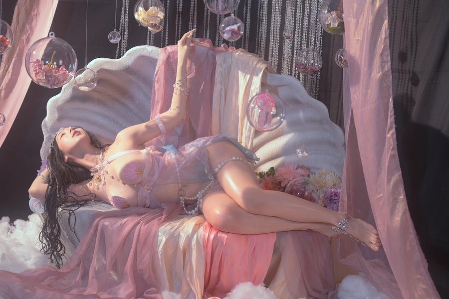 云溪溪-No.047-奶桃 海的女儿 [40P]