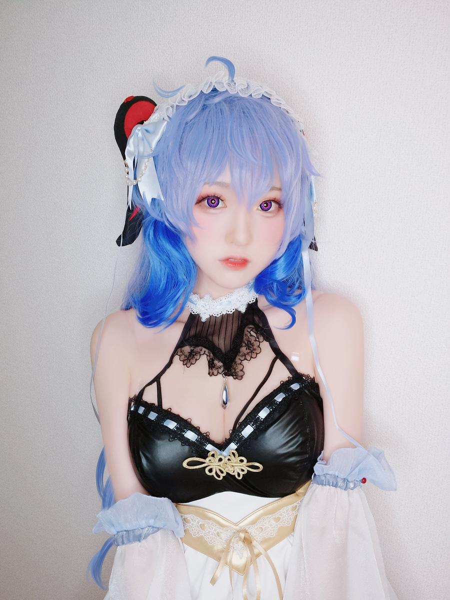 Yuki亭-No.002-甘雨メイド [34P]