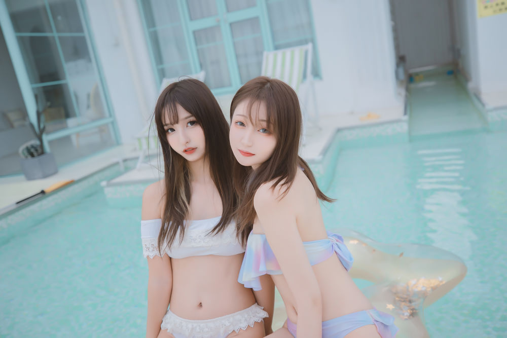 神楽坂真冬-No.051-《笑颜水时计》夏日比基尼 [150P 3V]